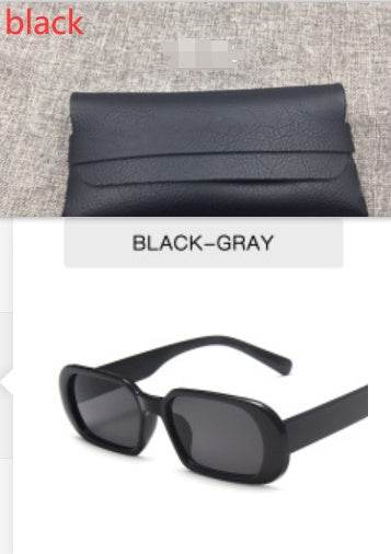 Retro Small Frame Sunglasses Female Candy Color Colorful Fashion Sunglasses - Mubimart