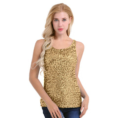 Sequined camisole - Mubimart - Camisole 