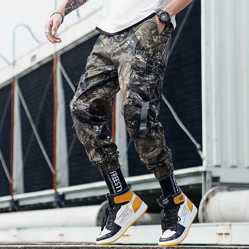 Hip Hop Jogger Pants - Mubimart