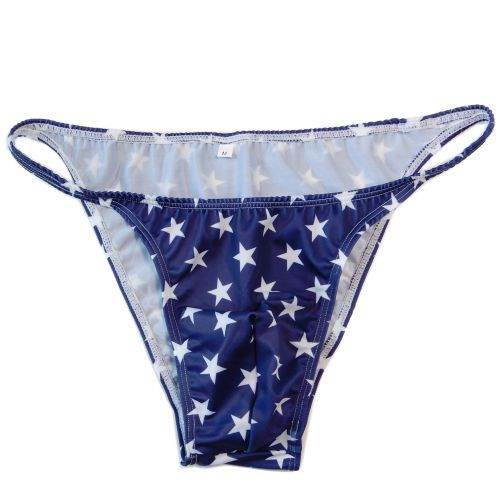 Narrow waist briefs, half-pack hip men's underwear, swimming material - Mubimart