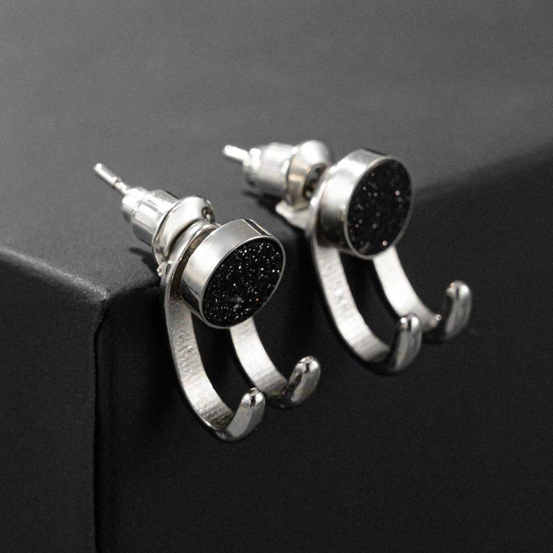 925 Earrings Men's Trend Personality Men - Mubimart