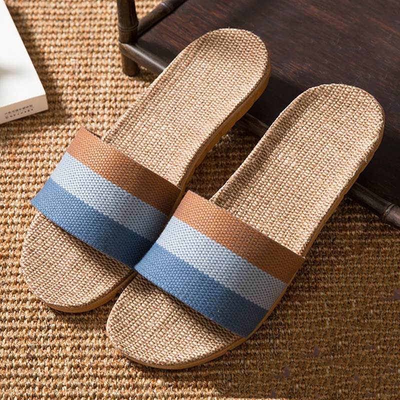 Slippers women summer home slippers couple slippers - Mubimart