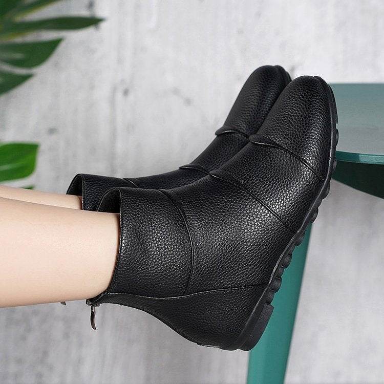 Short Martin boots female student short boots women - Mubimart