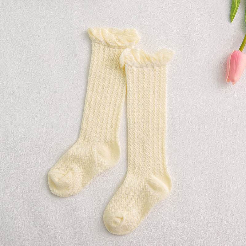 Mesh breathable over the knee mosquito socks - Mubimart