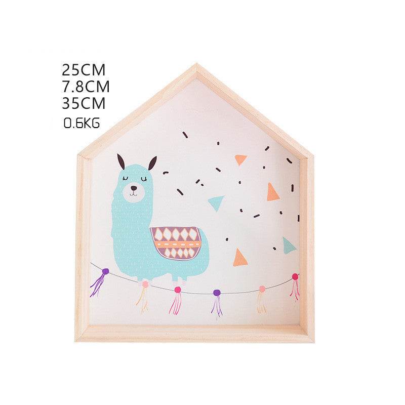 Room wall storage shelf decoration shelf - Mubimart
