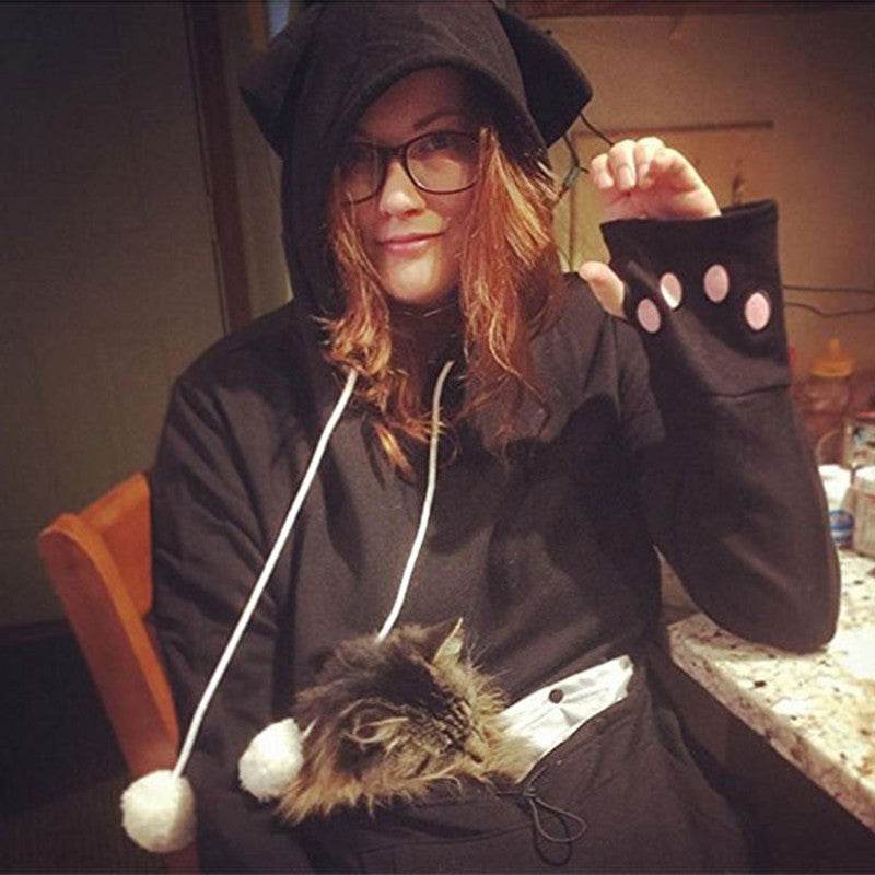 Cat Lovers Hoodies - Mubimart