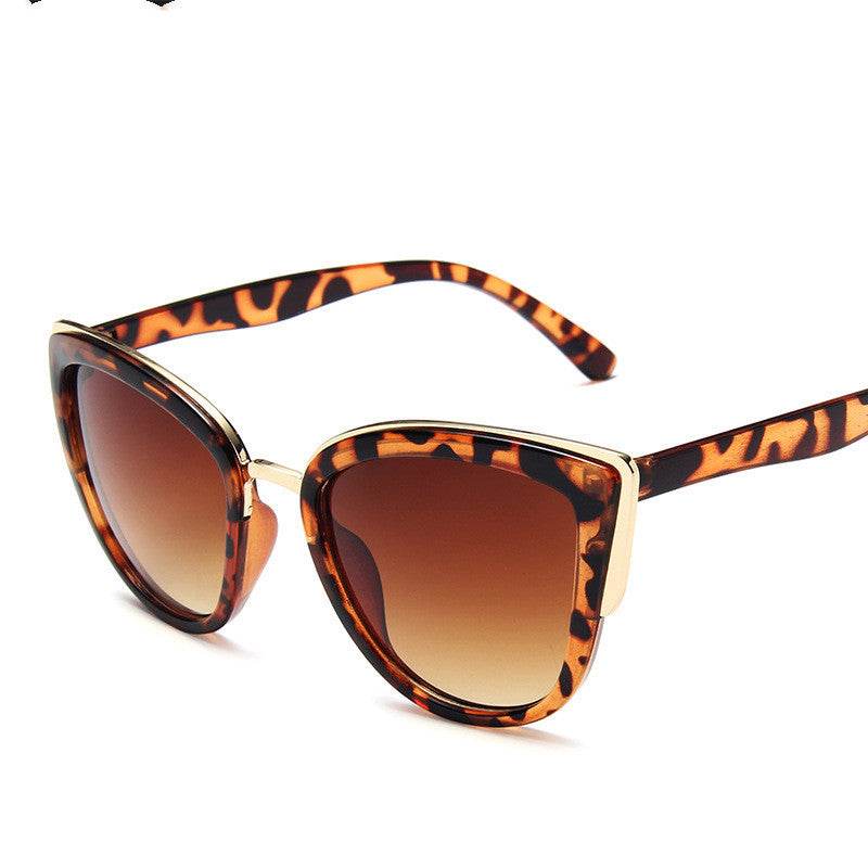 Ladies retro cat eye sunglasses - Mubimart