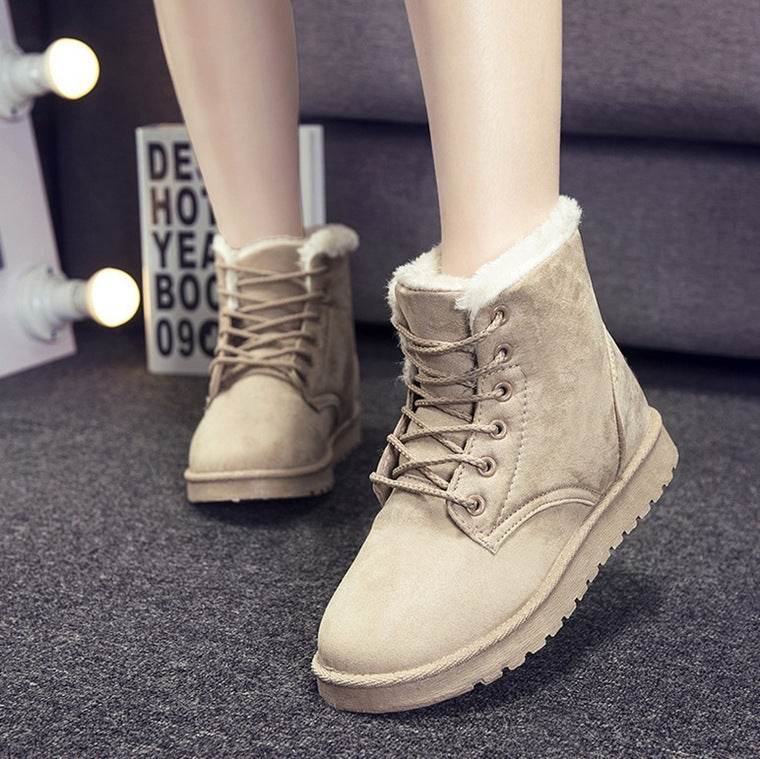 Snow boots street Martin boots - Mubimart