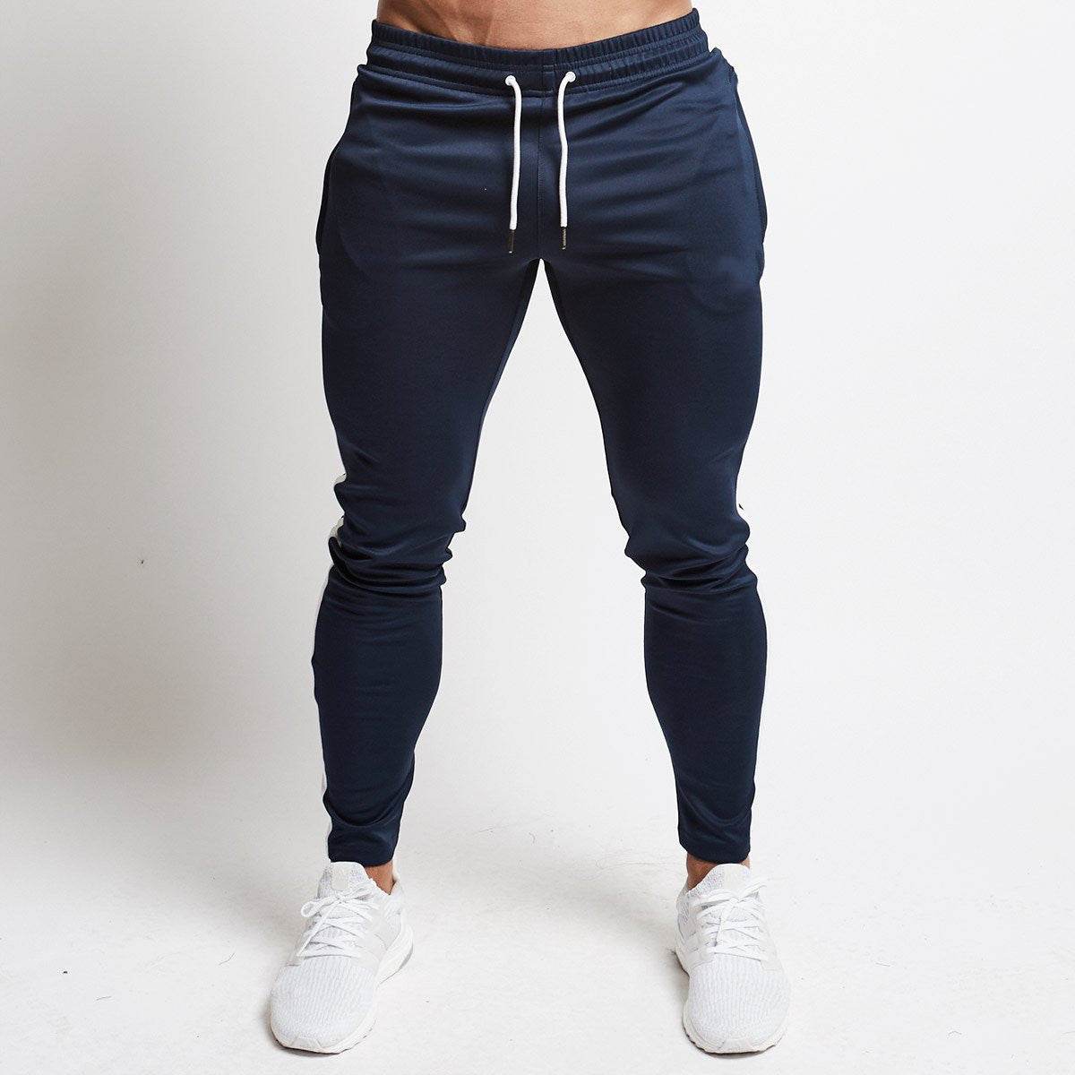Colorblock casual sweatpants men - Mubimart