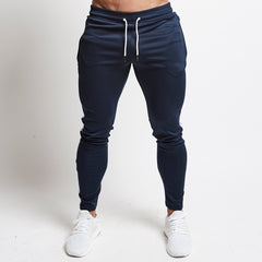 Colorblock casual sweatpants men