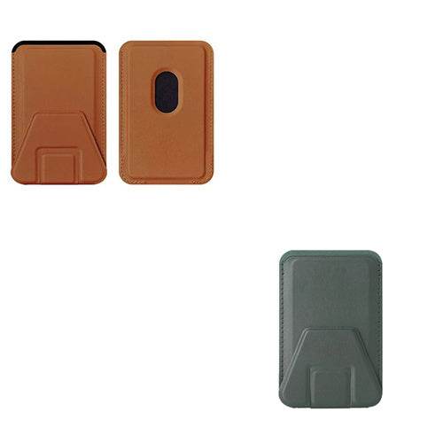 Mobile Phone Holder Card Holder Folding Card Holder Card Sticker Multifunctional Magnetic Card Holder - Mubimart