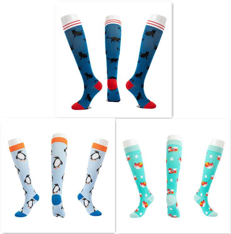 Compression socks elastic sports socks - Mubimart