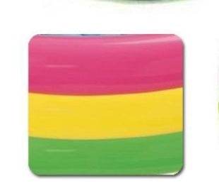 Fluorescent three-ring inflatable pool ball pool - Mubimart