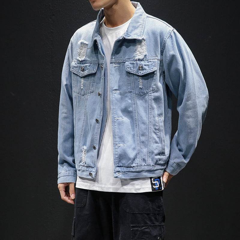 Men's denim jacket - Mubimart