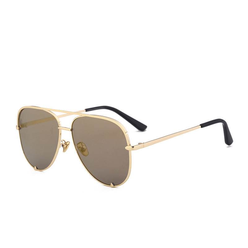 Personalized avant-garde aviator glasses - Mubimart