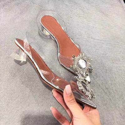 Transparent high heels - Mubimart