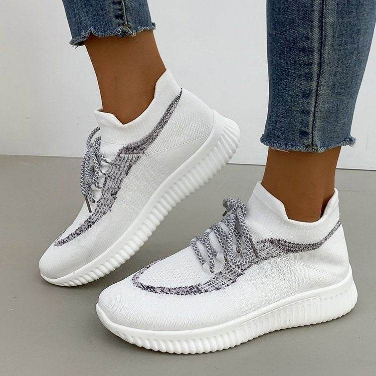 Breathable casual sports shoes women - Mubimart