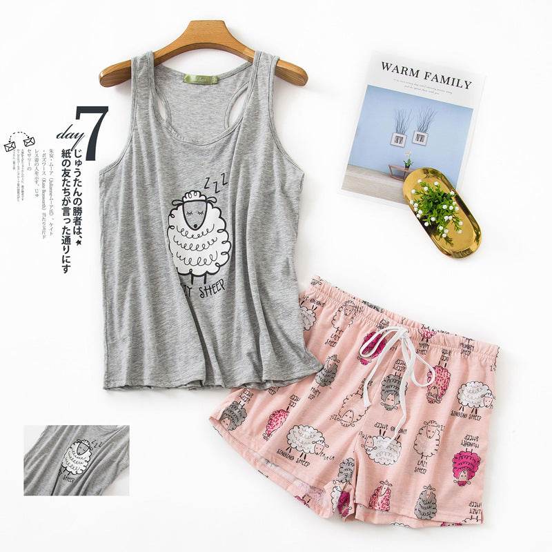 Pajama vest set - Mubimart