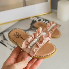 Sommerliche Strand-Slipper