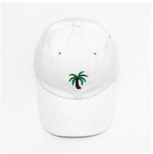 Embroidered Hat Coconut Versatile Cap Fashion Personality Baseball Cap - Mubimart