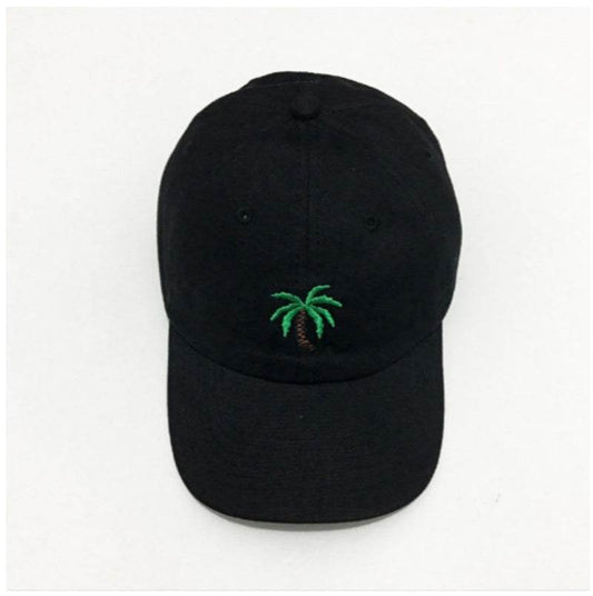 Embroidered Hat Coconut Versatile Cap Fashion Personality Baseball Cap - Mubimart