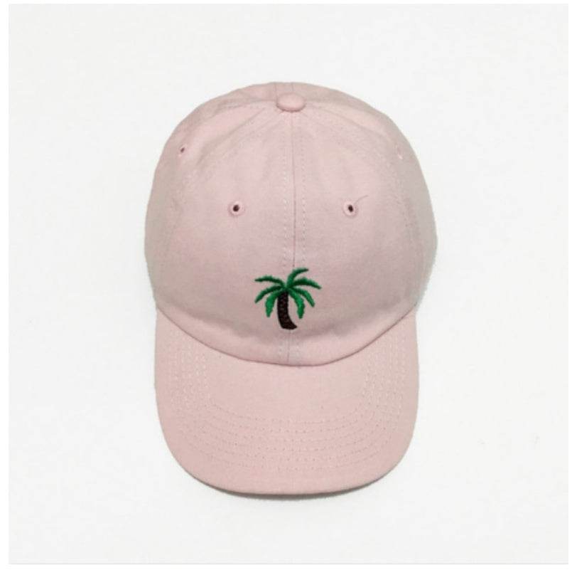 Embroidered Hat Coconut Versatile Cap Fashion Personality Baseball Cap - Mubimart