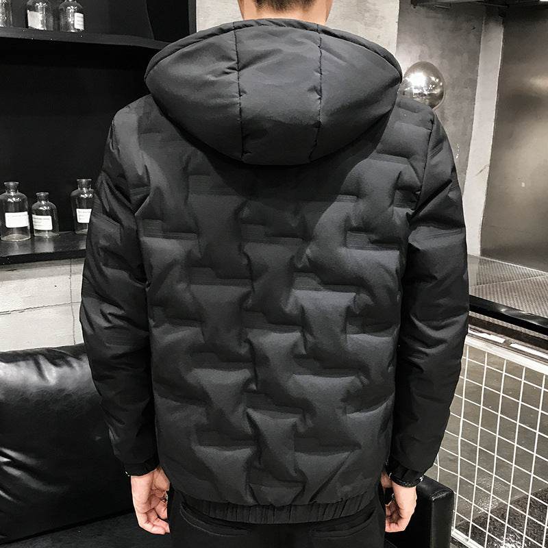 Light and Short Down Jacket for Men - Mubimart