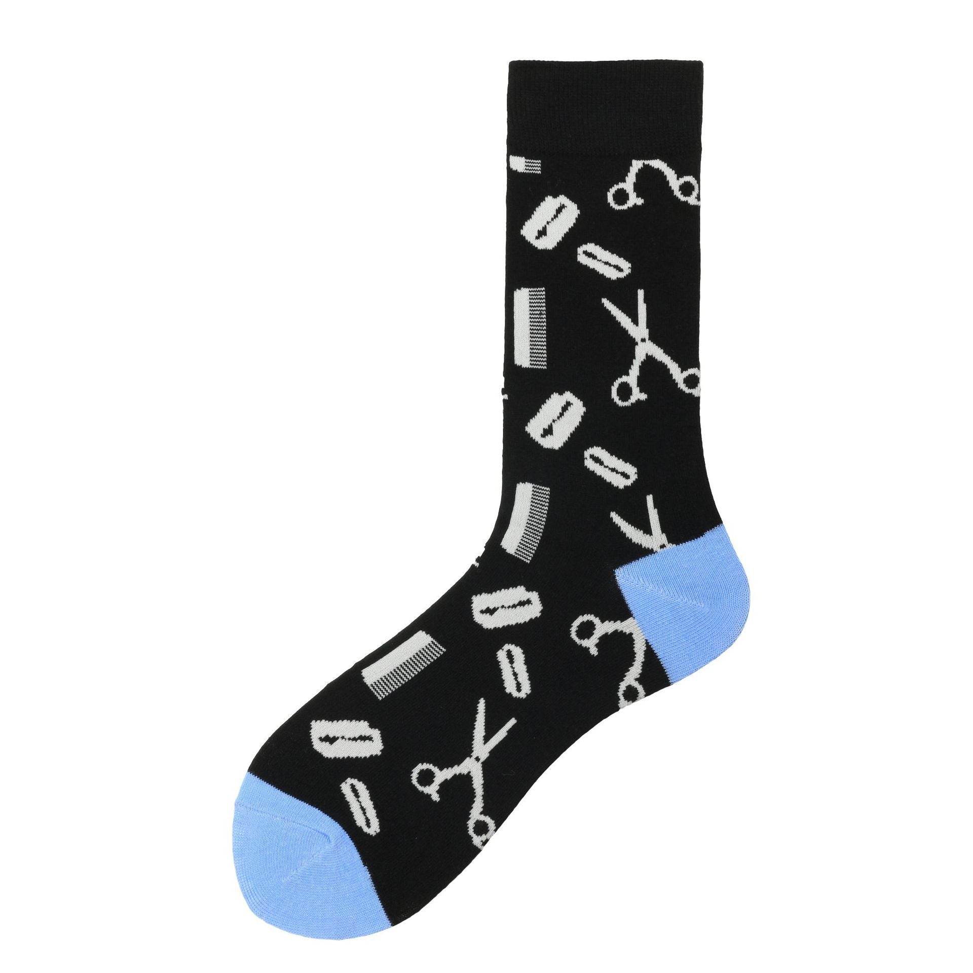 Chili Orange Happy Socks Tide Socks Men - Mubimart
