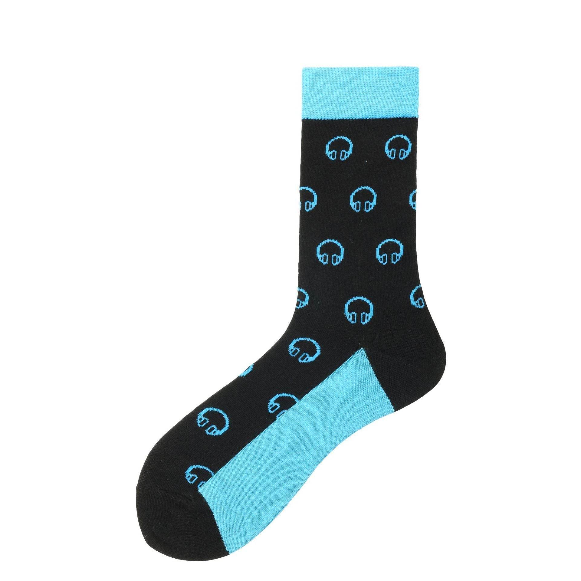 Chili Orange Happy Socks Tide Socks Men - Mubimart