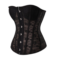 Breast-Supporting Corset, Abdomen Corset, Lace - Mubimart - Corset 