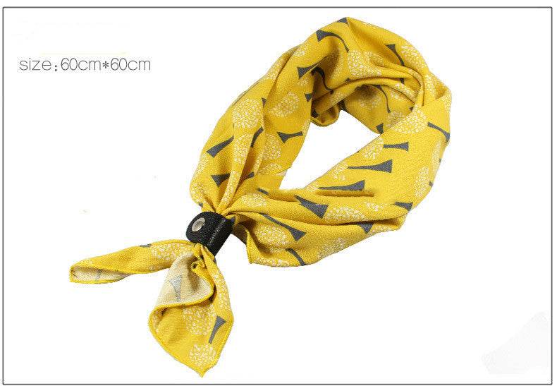 Men's And Women's Scarves Big Square Scarf Retro - Mubimart