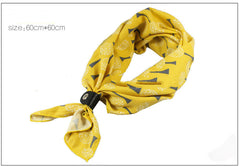 Men's And Women's Scarves Big Square Scarf Retro