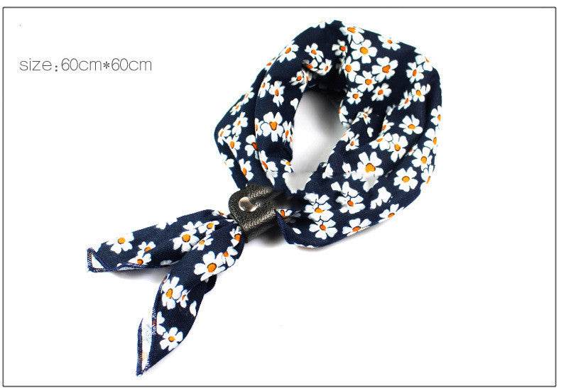 Men's And Women's Scarves Big Square Scarf Retro - Mubimart