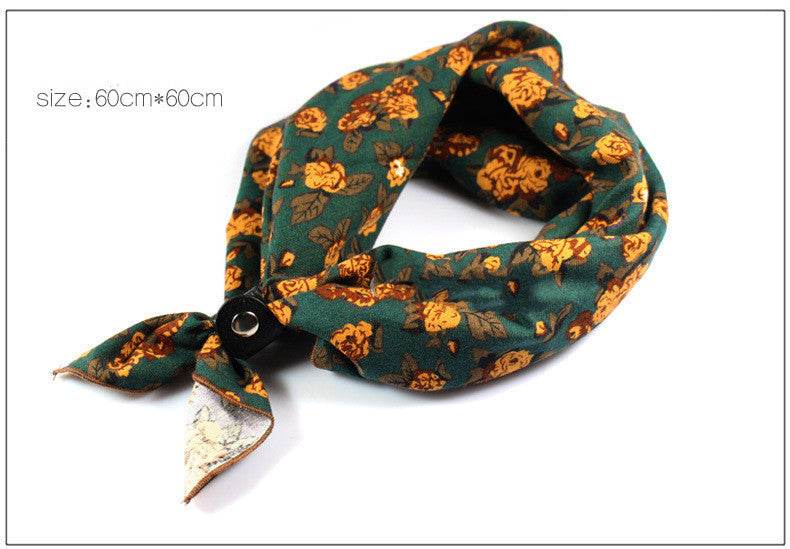 Men's And Women's Scarves Big Square Scarf Retro - Mubimart