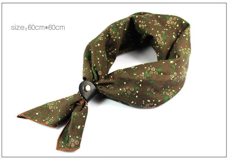 Men's And Women's Scarves Big Square Scarf Retro - Mubimart