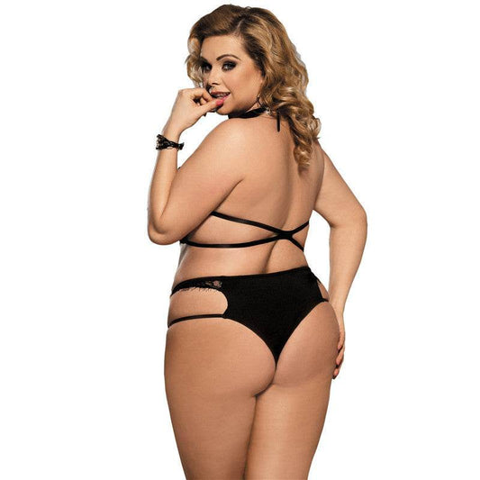 Sexy Lingerie Sexy Lace Three-point Bra Set - Mubimart