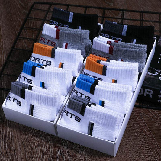 Socks Men Socks Cotton Socks Four Seasons Personality Breathable Sweat - Mubimart