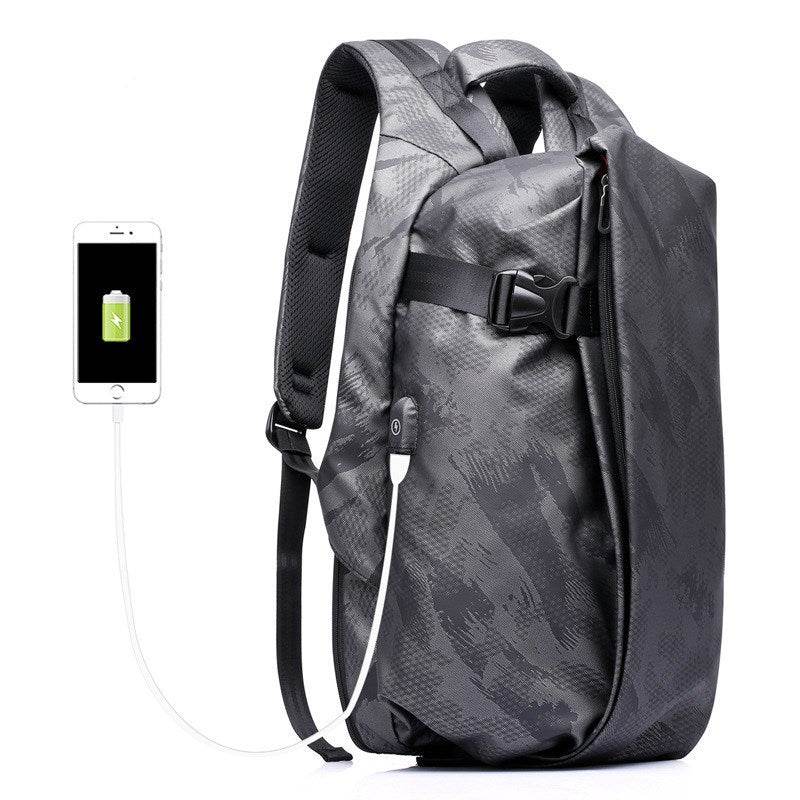 Backpack Men's Fashion Trend Backpack Korean Riding Backpack - Mubimart