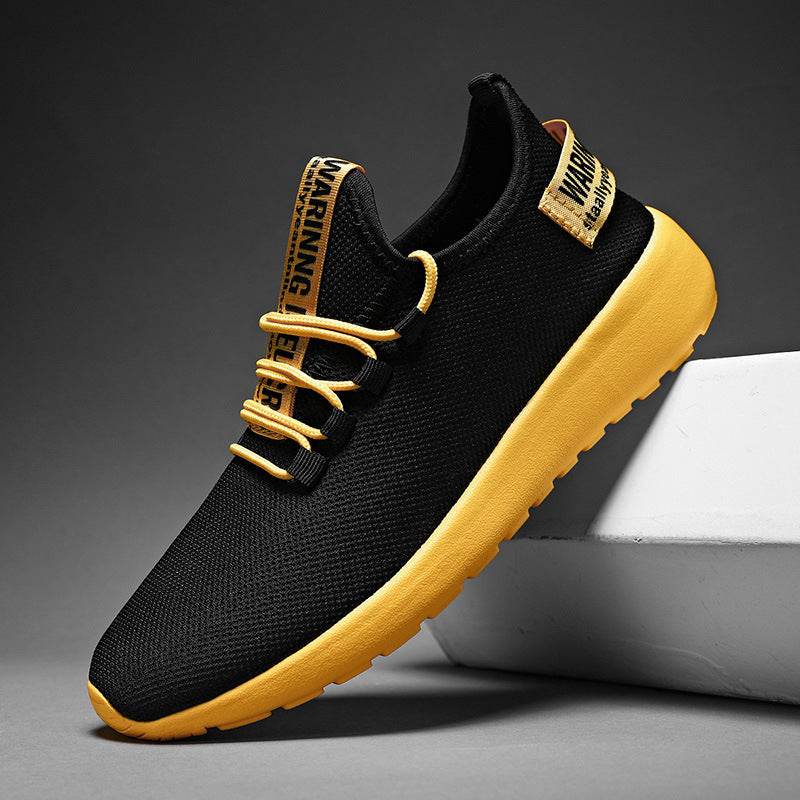 Casual Breathable Sports Shoes Running Shoes Men - Mubimart