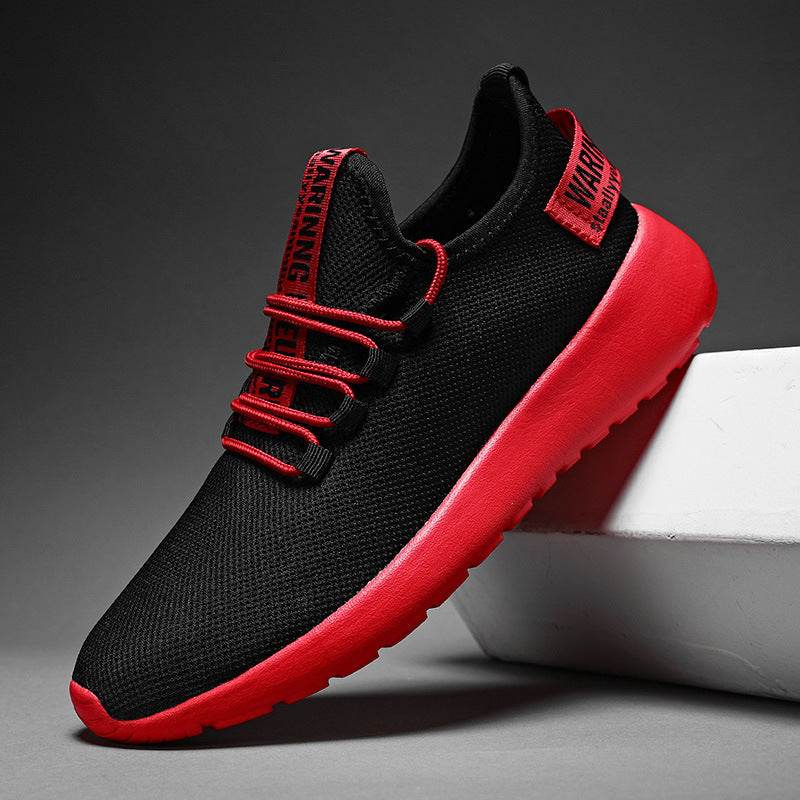 Casual Breathable Sports Shoes Running Shoes Men - Mubimart