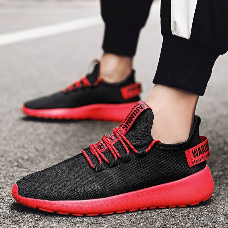 Casual Breathable Sports Shoes Running Shoes Men - Mubimart