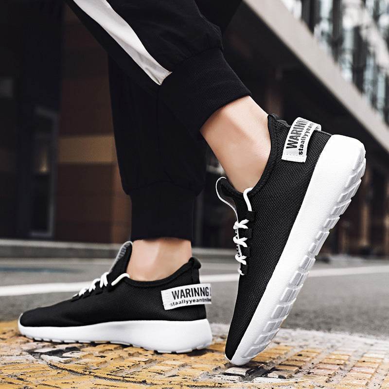 Casual Breathable Sports Shoes Running Shoes Men - Mubimart