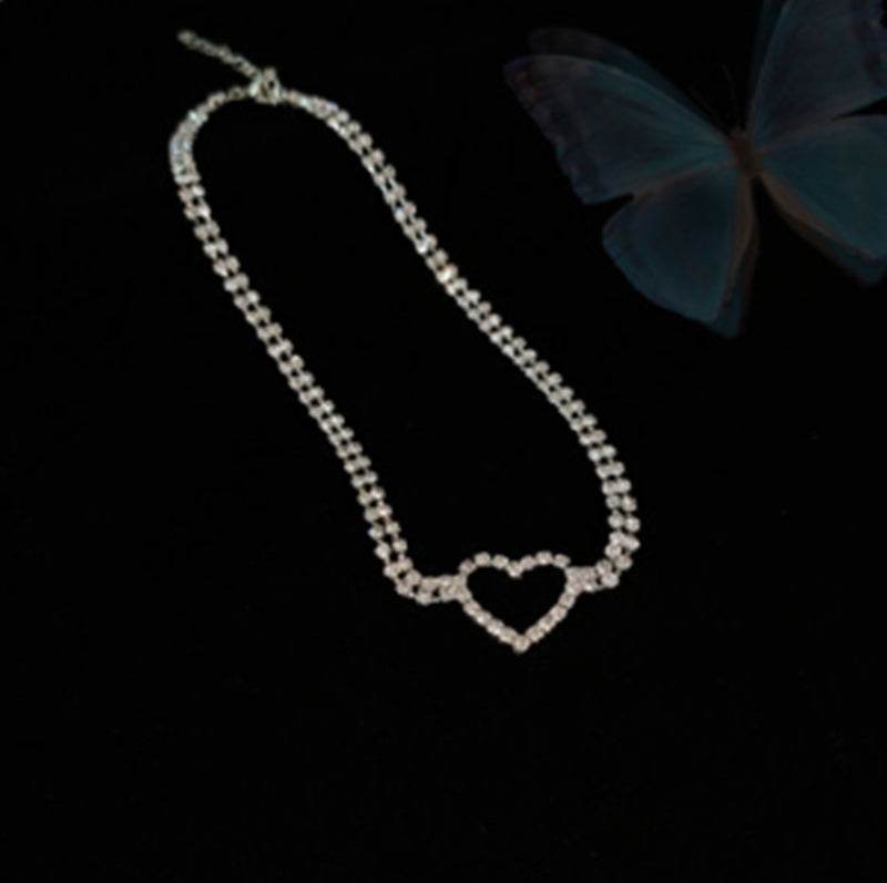 Choker Short Necklace Sweet and Versatile Necklace Women - Mubimart