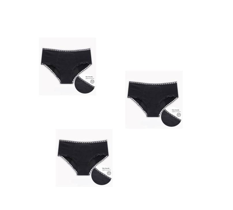 Leak Proof Menstrual Panties Women Heavy Absorbency Four-layer Leakproof Women Period Underswear - Mubimart