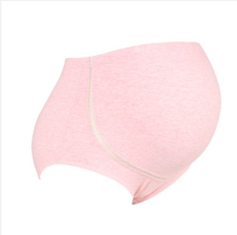 Adjustable Maternity Panties High Waist Belly Support Pants - Mubimart
