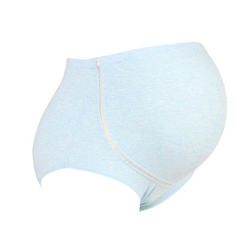 Adjustable Maternity Panties High Waist Belly Support Pants - Mubimart
