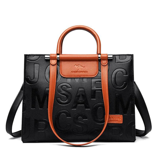Crossbody Shoulder Bag High-End Printing Large Capacity Handbag Women - Mubimart