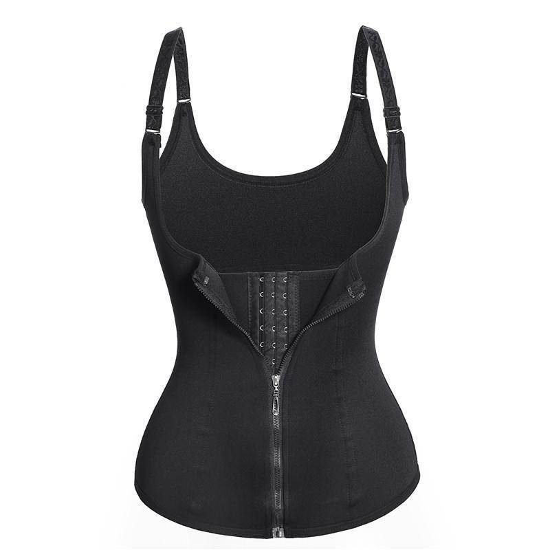 Adjustable Zipper Waist Shaper & Trimmer - Mubimart
