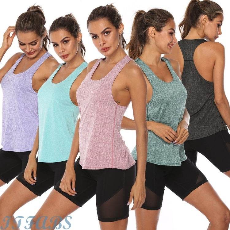 Tank Top Slim Women Crop Sports Sport Bra Yoga Gym Fashion - Mubimart