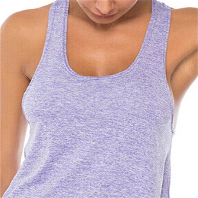 Tank Top Slim Women Crop Sports Sport Bra Yoga Gym Fashion - Mubimart